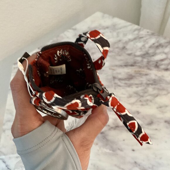 VERA BRADLEY Women's Cotton Original Tote Bag Charm in Moorish - Picture 5 of 8